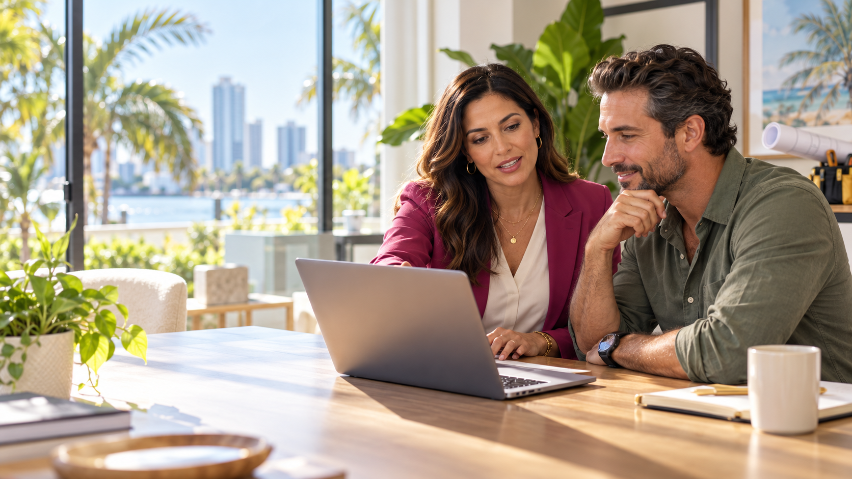 A tax adviser guiding a self-employed client